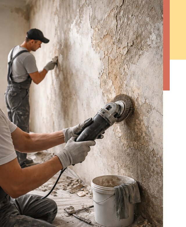 Снятие и удаление краски со стен в Ставрополе от 2181 руб. — ОТДЕЛОЧНИК-Ств