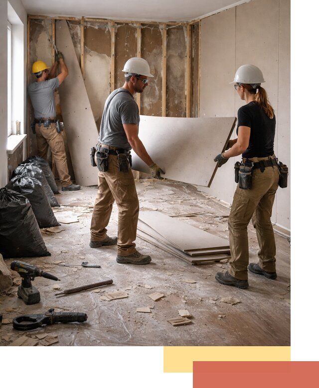 Демонтаж стеновых панелей в Ставрополе быстро и аккуратно