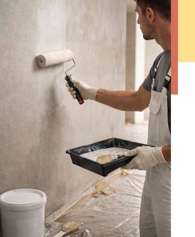 Грунтовка стен в Ставрополе от 2284 руб. м2 — быстро, недорого, с материалом | ОТДЕЛОЧНИК-Ств