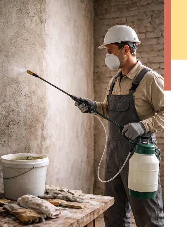 Антисептическая обработка стен в Ставрополе от 1246 руб. — быстро и недорого | ОТДЕЛОЧНИК-Ств