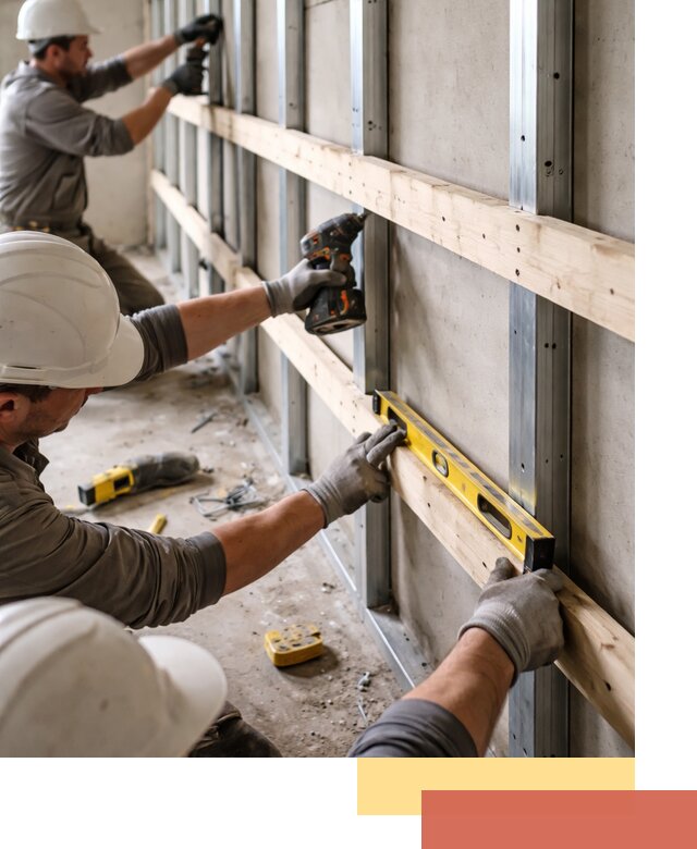 Устройство обрешетки под панели в Ставрополе