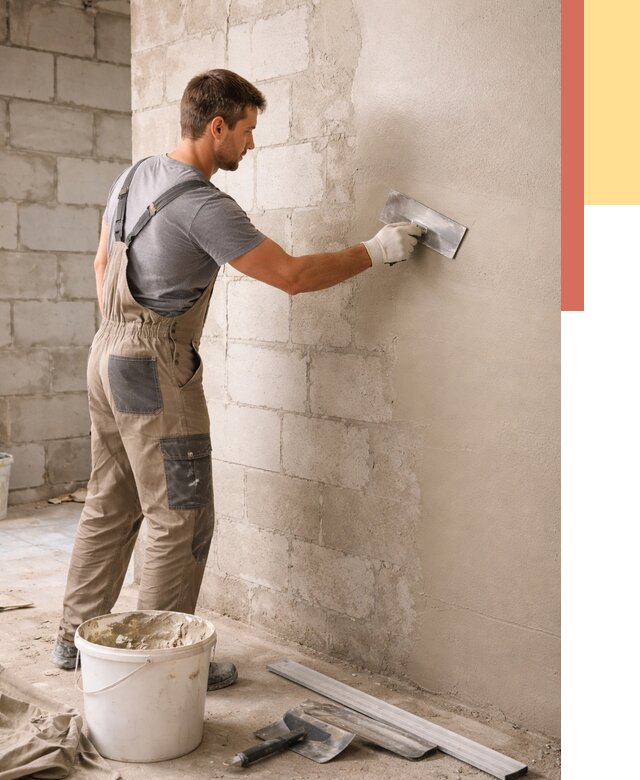 Штукатурка стен из газобетона в Ставрополе от 2181 руб./м2 — быстро и недорого | ОТДЕЛОЧНИК-Ств