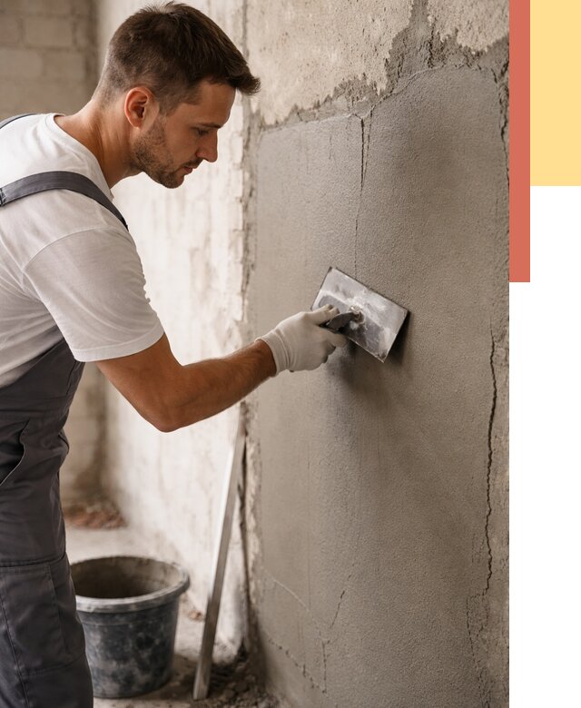 Штукатурка стен под плитку в Ставрополе от 4361 руб./м2 — выравнивание под плитку | ОТДЕЛОЧНИК-Ств