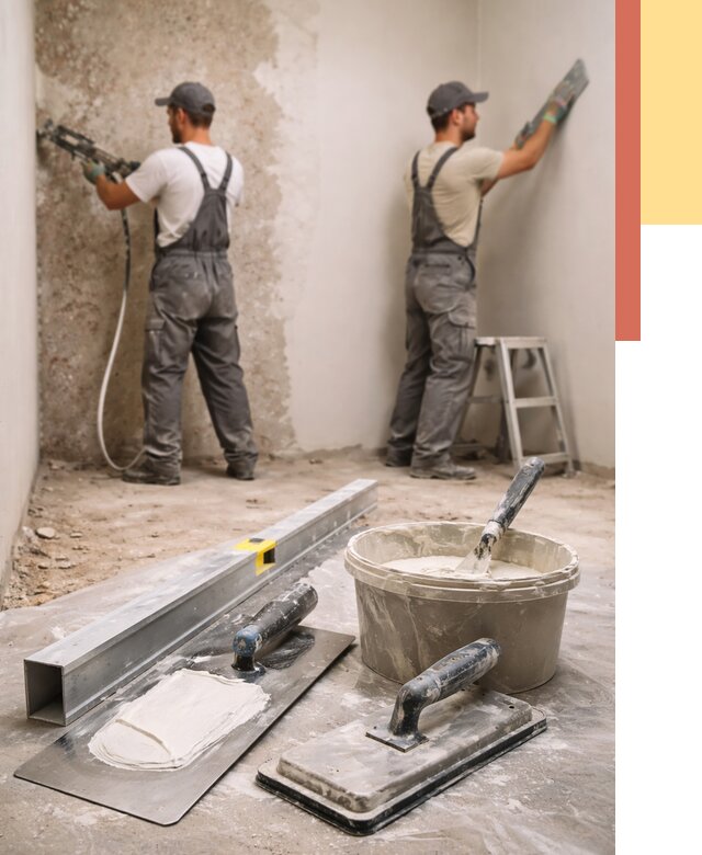 Штукатурка стен под обои в Ставрополе от 4673 руб./м2 — выравнивание под обои | ОТДЕЛОЧНИК-Ств