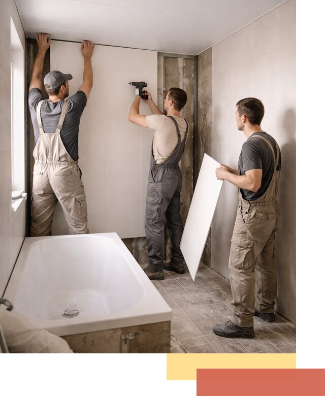 Отделка ванной панели ПВХ профессионально в Ставрополе