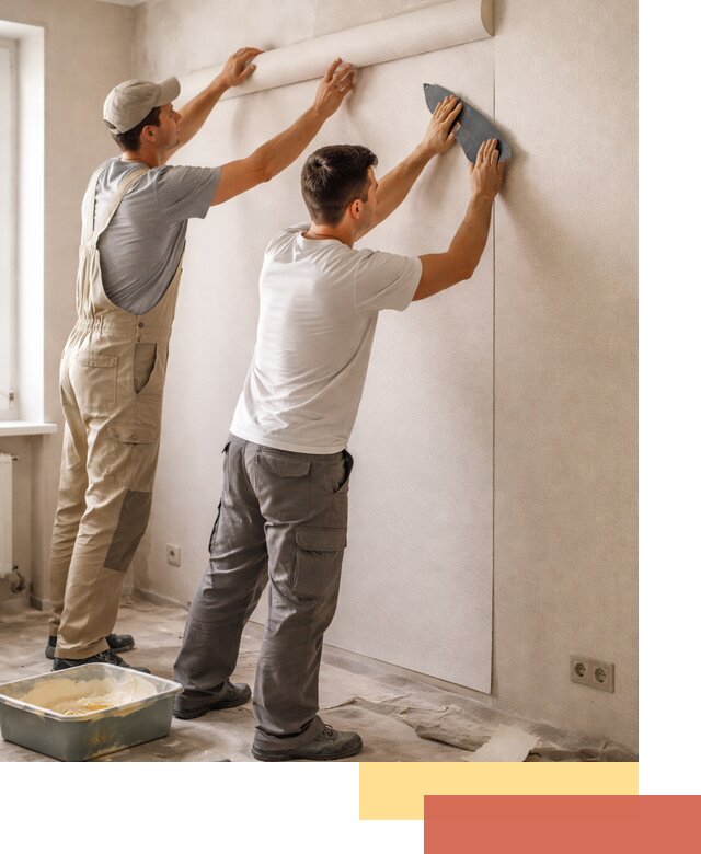 Поклейка виниловых обоев в Ставрополе профессионально и качественно