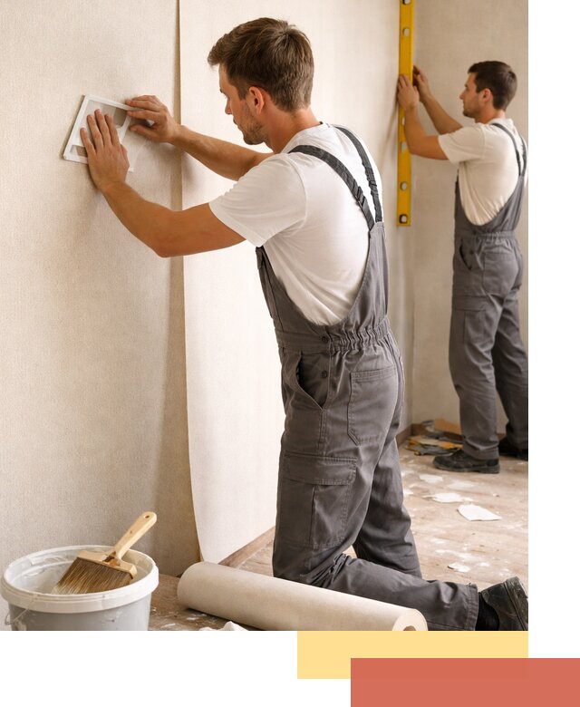 Поклейка бумажных обоев в Ставрополе качественно и недорого