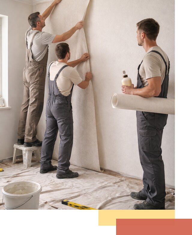 Оклейка стен обоями в Ставрополе — качественно и профессионально