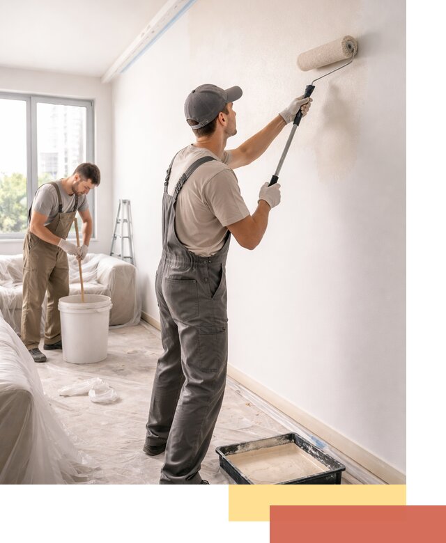 Покраска стен в офисе в Ставрополе — быстрый и качественный ремонт