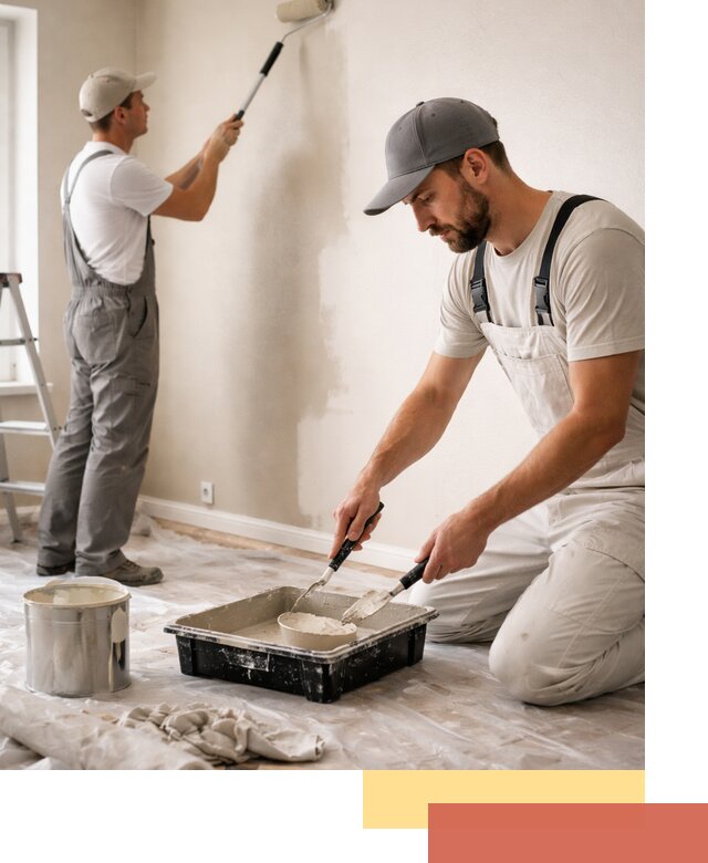 Покраска стен в квартире в Ставрополе — профессионально и аккуратно