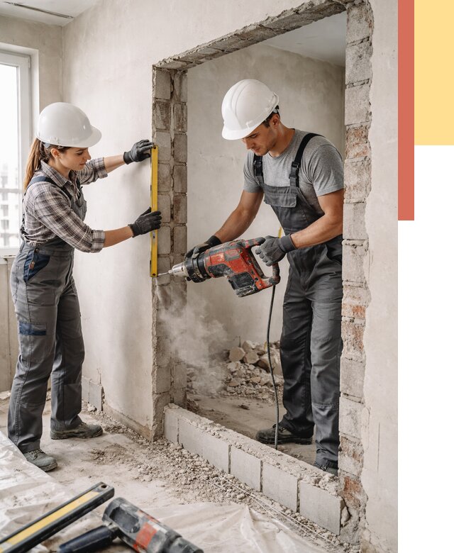 Создание проемов в стенах в Ставрополе от 6750 руб. — алмазная резка и расширение | ОТДЕЛОЧНИК-Ств