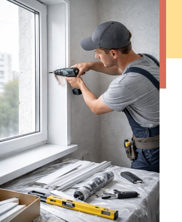 Установка пластиковых откосов в Ставрополе от 2336 руб. | ОТДЕЛОЧНИК-Ств монтаж, быстро и недорого