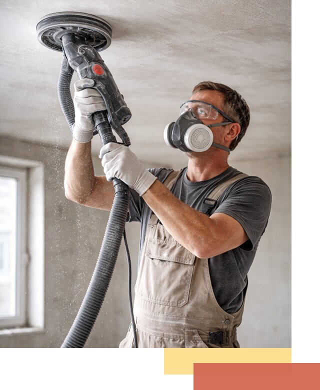 Шлифовка потолка в Ставрополе — качественная подготовка под отделку