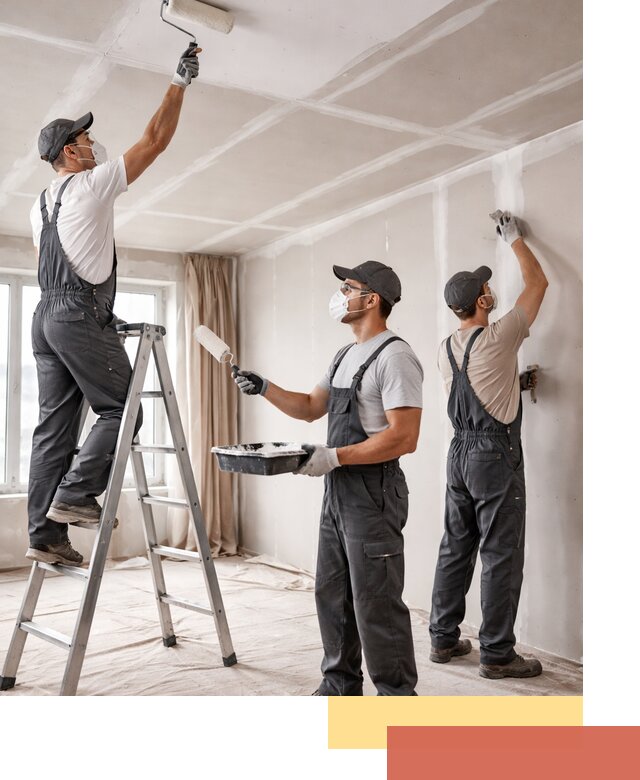 Покраска потолка из гипсокартона в Ставрополе качественно и недорого