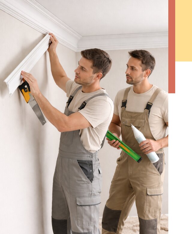 Монтаж потолочного плинтуса в Ставрополе от 2388 руб. — быстро и недорого | ОТДЕЛОЧНИК-Ств