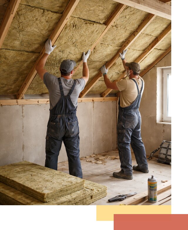 Утепление потолка минеральной ватой в Ставрополе