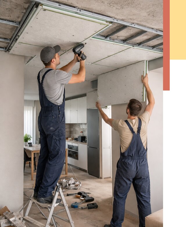 Шумоизоляция потолка панелями зипс в Ставрополе от 1921 руб. под ключ | ОТДЕЛОЧНИК-Ств